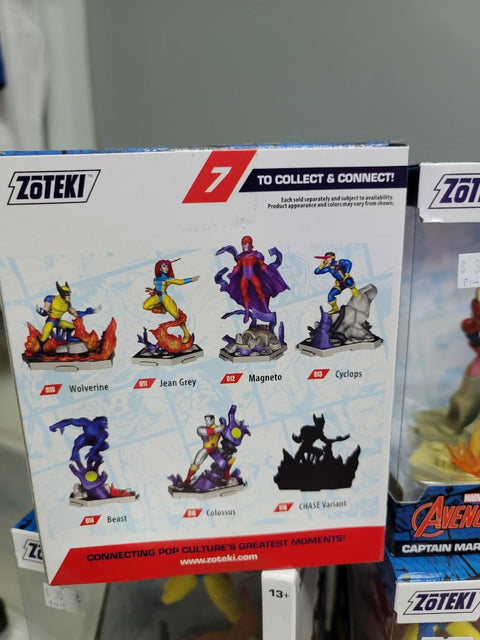 ZOTEKI marvel AVENGERS X-MEN FIGURE character  CONNECT CREATE ICONIC SCENES