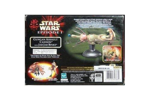 HASBRO 84368 星球大戰 STAR WARS EP1 GUNGAN ASSAULT CANNON W/ JAR JAR BINKS (BUY-SPK)