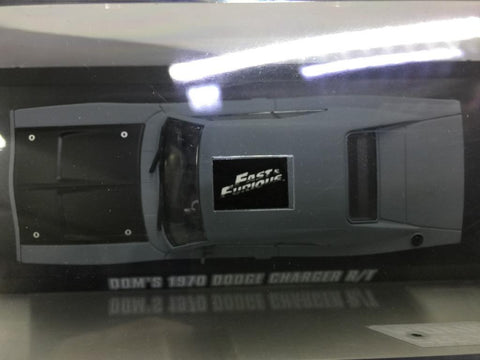 GREENLIGHT 1/43 FAST & FURIOUS 狂野時速 DOM'S 1970 DODGE CHARGER R/T 86217 (01788) (PIU30店)