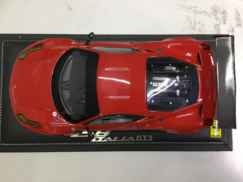BBR 1/18 FERRARI 458 GT3 2011 Red Limited 200pcs 手辦車 (39069) (PIU600)