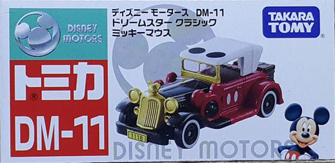 TAKARA TOMY 80476 多美卡 迪士尼汽車 夢幻之星 經典 米奇老鼠 TOMICA DM-11 DISNEY MOTORS DREAM STAR CLASSIC MICKEY MOUSE (EPC-492B-18) 存