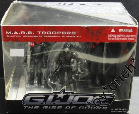 HASBRO 義勇群英 毒蛇風暴 GI JOE THE RISE OF COBRA M.A.R.S. TROOPERS MILITARY ARMAMENTS RESEARCH SYNDICATE SET 38439 (PIU/TOK21-60) 1140184099