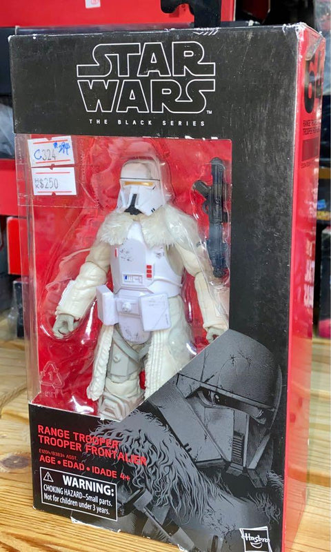 C324-294 HASBRO STAR WARS 星球大戰 THE BLACK SERIES FIGURE 64 RANGE TROOPER FRONTALIER 65581