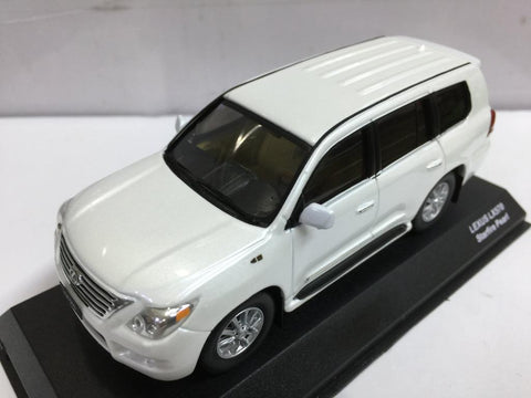 KYOSHO JCOLLECTION 1/43 LEXUS LX570 STARFIRE PEARL (JC11001WH) (10590) (PIU100)