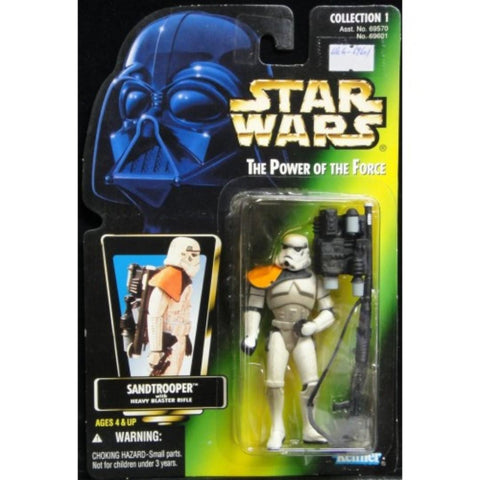 KENNER 星球大戰 STAR WARS POTF SANDTROOPER WITH HEAVY BLASTER RIFLE (WKG-69601)