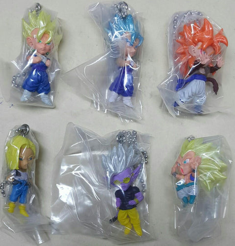 BANDAI 37099 龍珠超 吊飾 超級撒亞人4 格比達 超級撒亞人之神 超級撒亞人 比達 超級撒亞人3 悟天 超級弗由 人造人18號 扭蛋套裝 DRAGON BALL SUPER ULTIMATE DEFORMED MASCOT UDM BURST 39 SUPER SAIYAN 4 GOGETA SUPER SAIYAN GOD SUPER SAIYAN VEGETTO SUPER SAIYAN 3 GOTENKS SUPER FYUJON ANDROID 18 (EPC-2424-24s) 存