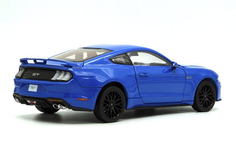 DIECAST MASTERS 1/18 FORD MUSTANG 2019 BLUE RHD (61004) (49046) (C1128-21)