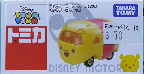 TAKARA TOMY 83489 多美卡 迪士尼汽車 小熊維尼 TOMICA DISNEY MOTORS TSUM TSUM WINNIE THE POOH TSUM (EPC-697C-13) L