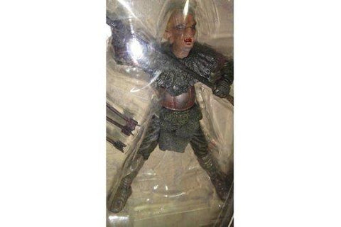 TOY BIZ 81064 魔戒 THE LORD OF THE RINGS THE FELLOWSHIP OF THE RING ORC WARRIOR WITH AXE HACKING (LOTR)