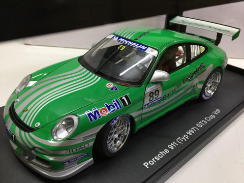 AUTOART 1/18 PORSCHE 911 (997) GT3 CUP 2006 VIP/GREEN LIVERY (80682)