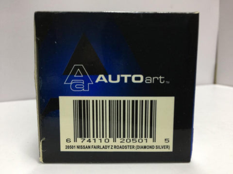 AUTOART 1/64 NISSAN FAIRLADY Z ROADSTER DIAMOND SILVER (20501) (C1123-134)