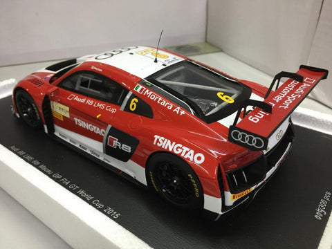 SPARK 1/18 AUDI R8 LMS 6th MACAU GP FIA GT WORLD CUP 2015 (PIU300)