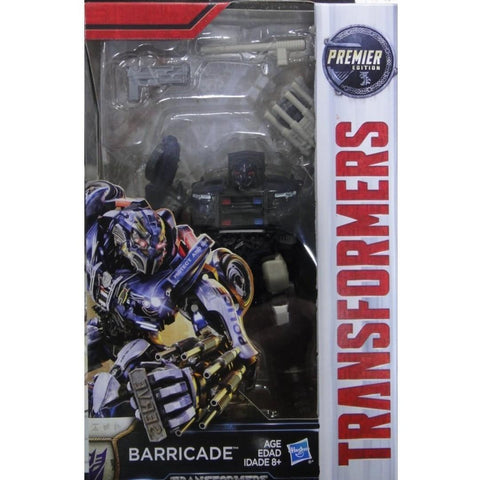 HASBRO 51643 變形金剛 終極戰士 路障 TRANSFORMERS THE LAST KNIGHT PREMIER EDITION DELUXE CLASS BARRICADE (PIU-43T) 特價發售