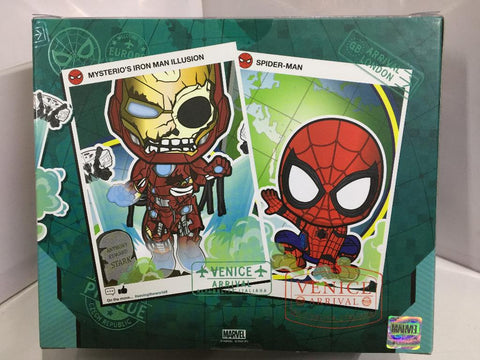 Hot Toys Mysterio’s Iron Man Illusion & Spider-Man Cosbaby Bobble-Head set (60457) (C1022-444)