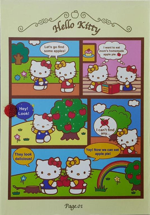 ELLON 94532-1 三麗鷗 吉蒂貓 手指布偶 吊飾 套裝 SANRIO HELLO KITTY PLUSH FINGER PUPPET MASCOT SET (BUY-CW) 存