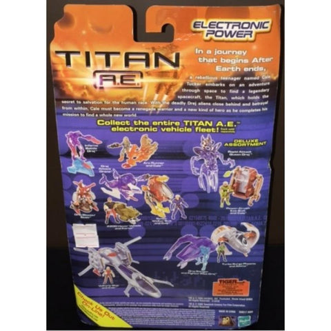 HASBRO 宇宙奇艦泰坦號 TITAN AE ELECTRONIC POWER DREJ BLASTIN STITH W/ BATTLE ACTION SOUNDS (BUY-65436-SPK)
