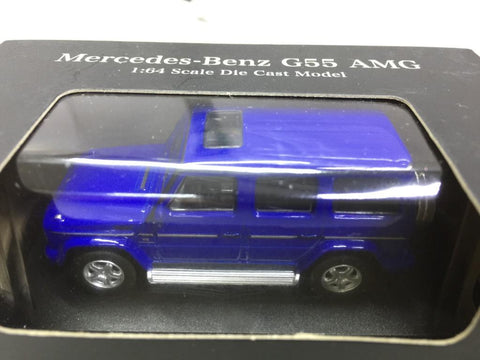 KYOSHO 1/64 MERCEDES-BENZ G55 AMG BLUE (K07021G8) (37285) (C1123-135)