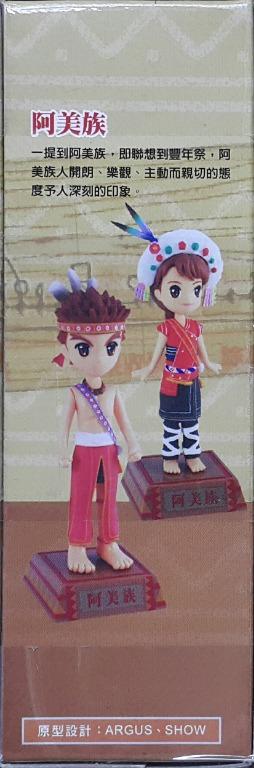 TOMMY BEAR 15045 九族 第一彈 泰雅族 布農族 阿美族 盒蛋套裝 FORMOSAN ABORIGINAL VOL.1 ATAYAL BUNUN AMIS PANGCAH SET (BUY-CW) L