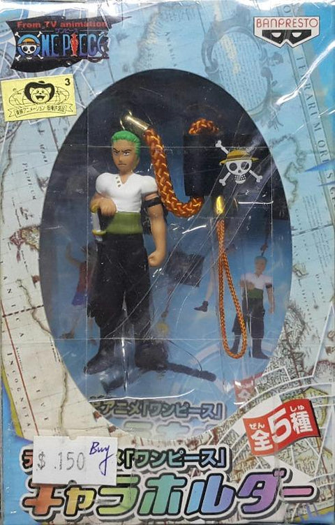 BANPRESTO 電視動畫 海賊王 人物吊飾 路飛 卓洛 奈美 烏索普 山治 套裝 TELEVISION ANIMATION ONE PIECE CHARACTER HOLDER LUFFY ZORO NAMI USOPP SANJI SET (BUY) L