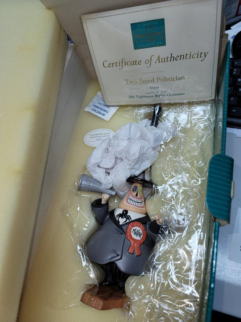Classics walt disney collection nightmare before Christmas mayor wdcc 怪誕城