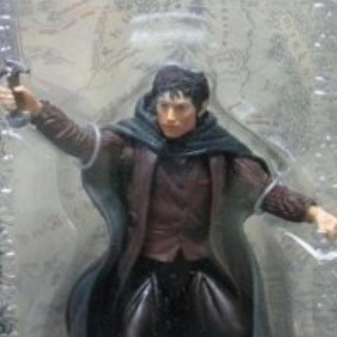 TOY BIZ 81383 THE LORD OF THE RINGS THE FELLOWSHIP OF THE RING FRODO WITH SWORD ATTACK ACTION 魔戒 佛羅多 (LOTR)