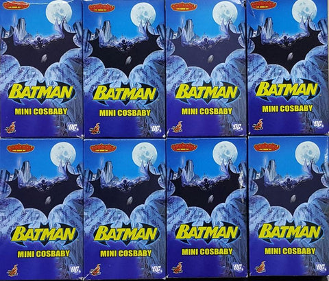 HOT TOYS 17216 迷你珍藏人偶系列 蝙蝠俠 羅賓 蝙蝠女 小丑 貓女 雙面人 連隱藏版 盒蛋套裝 COSBABY DC BATMAN COMICS IMAGE MINI COSBABY CLASSIC BATMAN MODERN BATMAN ROBIN BATGIRL THE JOKER CATWOMAN TWO-FACE WITH SECRET SET (BUY-CW) L