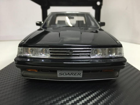 IGNITION MODEL 1/18 TOYOTA SOARER 2.0 GT Z10 BLACK SILVER (90369) (P15M-158)