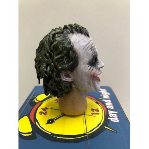 全新 1/6 TOYS CUSTOM HOT MOVIE 散件 BATMAN 蝙蝠俠 小丑 JOKER 頭雕 HEAD SCULPT b28293303 PIU148