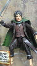 TOY BIZ 魔戒二部曲 雙城奇謀 佛羅多巴金斯 伊力查活 THE LORD OF THE RINGS THE TWO TOWERS SUPER POSEABLE FRODO ELIJAH WOOD (LOTR-81449) 1113168915