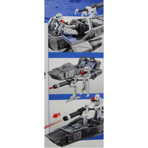 HASBRO 星球大戰 STAR WARS FIRST ORDER SNOWTROOPER OFFICER SPEEDER B3673(PIU/P145-60)