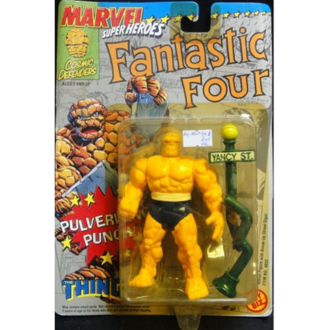 TOY BIZ MARVEL SUPER HEROES FANTASTIC 4 COSMIC DEFENDERS PULVERIZING PUNCH THE THING 神奇4俠 石頭人 (BUY-48321-SPK)