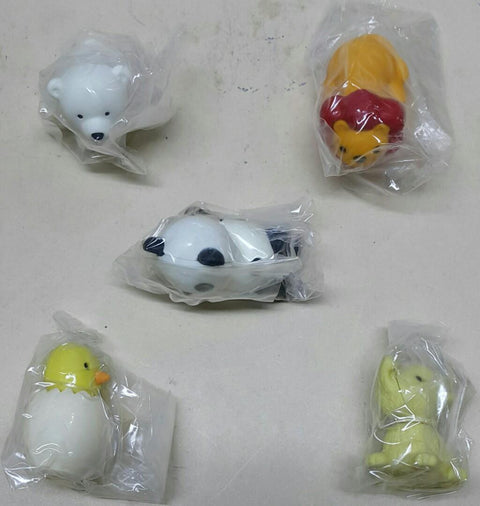 IWAKO 26561 有趣的橡皮擦 豬 大象 鴨 樹熊 牛 猴子 倉鼠 老虎 馬 熊 北極熊 獅子 熊貓 小雞 狗 兔子 長頸鹿 刺猬 袋鼠 犀牛 扭蛋套裝 FUNNY ERASER HOW TO HIT PIG ELEPHANT DUCK KOALA COW MONKEY HAMSTER TIGER HORSE BEAR POLAR BEAR LION PANDA CHICK DOG RABBIT GIRAFFE HEDGEHOG KANGAROO RHINO SET (BUY-CW) 存