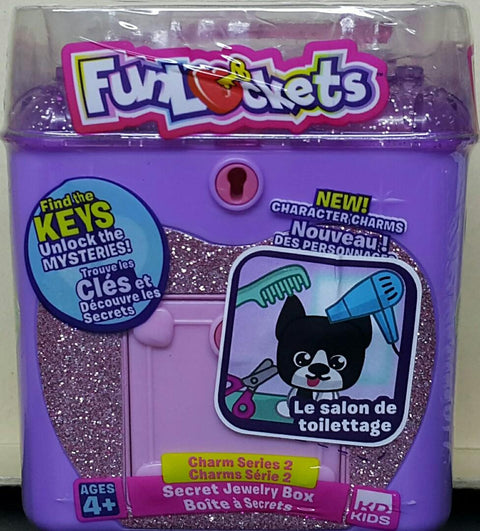 KD KIDS 67477 神秘驚喜小盒子 優雅系列 第二彈 秘密首飾盒 - 美容院 FUN LOCKETS CHARM SEREIS 2 SECRET JEWELLERY BOX - THE GROOMING ROOM (EPC-2324C-20) 存