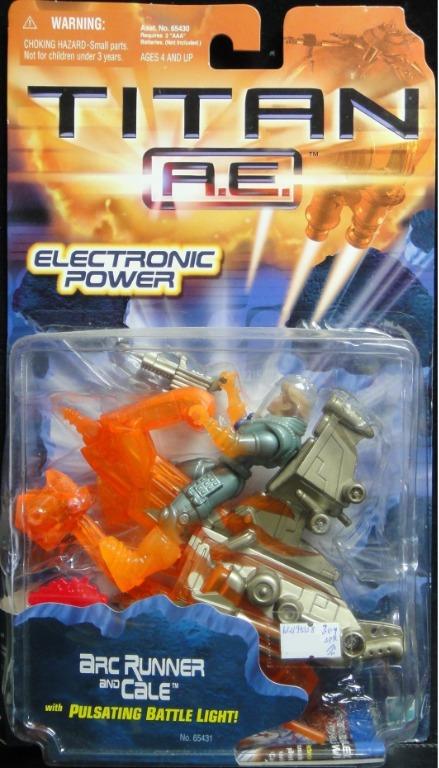 HASBRO 泰坦 TITAN AE ELECTRONIC POWER ARC RUNNER CALE WITH PULSATING BATTLE LIGHT (BUY-65431-SPK-倉)
