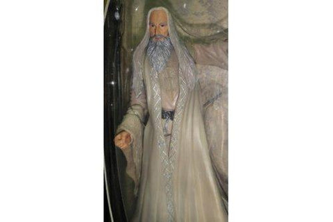 TOY BIZ 81023 魔戒首部曲 魔戒現身 薩魯曼 基斯杜化李 THE LORD OF THE RINGS THE FELLOWSHIP OF THE RING SARUMAN WITH MAGIC FLOATING PALANTIR ON BASE CHRISTOPHER LEE (LOTR) 1113173391