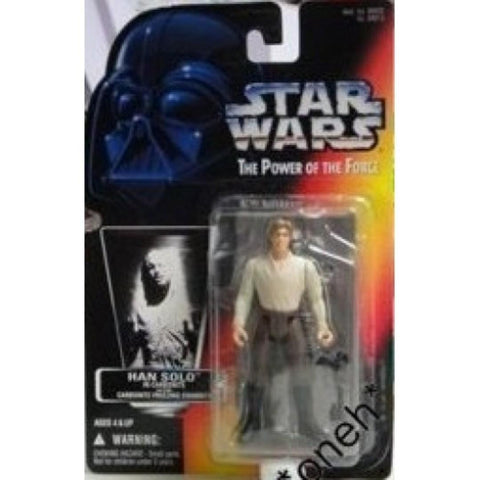KENNER 星球大戰 STAR WARS POTF HAN SOLO WITH CARBONITE FREEZING CHAMBER (WKG-69613店)