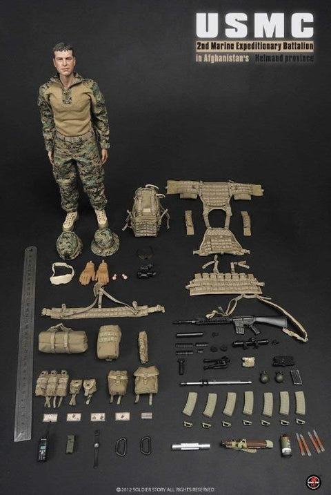 1:6 SOLDIER STORY SS066 USMC 2ND MARINE EXPEDITIONARY BATTALION 美國海軍陸戰隊 阿富汗第二遠征旅