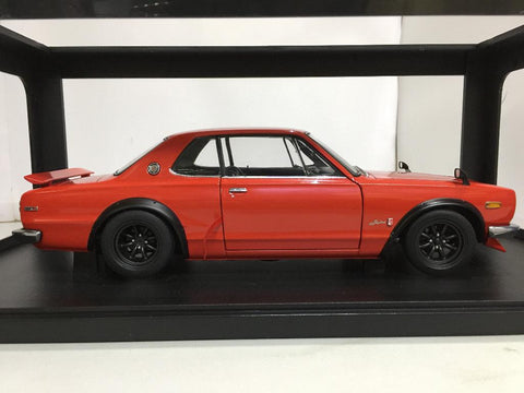 AUTOART 1/18 NISSAN SKYLINE GT-R (KPGC10) TUNED VER. RED (77444) (PIU300)