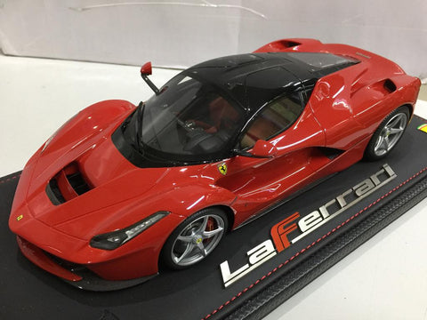 BBR 1/18 Ferrari LaFerrari Geneve 2013 Red Limited 949pcs 手辦車 (81320) (C524-220)