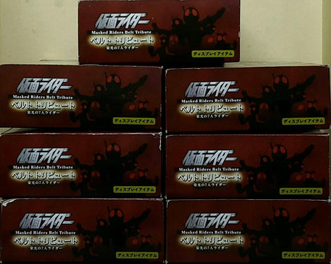 POPY 80391 幪面超人 向腰帶致敬 榮光之七騎士 舊一號 二號 V3 怪金剛 X 亞馬遜 強者 盒蛋套裝 MASKED RIDER BELT TRIBUTE 7 GLORIOUS RIDERS I II V3 RIDERMAN X AMAZON STRONGER SET (BUY-MC) L