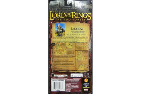 TOY BIZ 81663 魔戒二部曲 雙城奇謀 勒苟拉斯 奧蘭度·布林 THE LORD OF THE RINGS THE TWO TOWERS LEGOLAS WITH ARROW-LAUNCHING ACTION AND ELECTRONIC SOUND BASE ORLANDO BLOOM (LOTR)