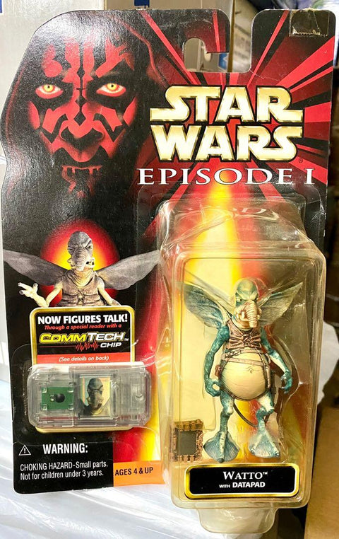 HASBRO 84093 STAR WARS 星球大戰 EPISODE I WATTO WITH DATAPAD 3.5吋 SERIES FIGURE (BUY-SPK倉）