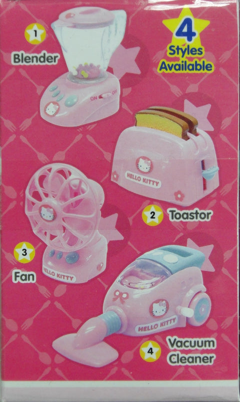 玩菓之王國 吉蒂貓 甜蜜的家 攪拌機 多士爐 風扇 吸塵器 盒蛋 GANKA MANIA HELLO KITTY HOME SWEET HOME BLENDER TOASTOR FAN VACUUM CLEANER (BUY-11872-CW)