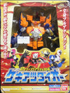 萬代 手裏劍戰隊忍忍者 激熱大王 食玩 BANDAI SHOKUGAN SHURIKEN SENTAI NINNINGER FIGHTING ACTION ROBO GEKIATSU DAI-OH 00839 (EPC-810-20)