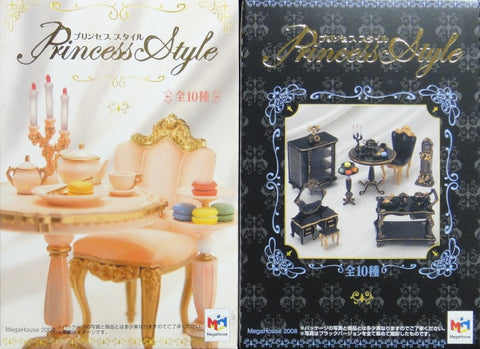 MEGAHOUSE PRINCESS STYLE TABLES RELAXATION CABINET DINING WAGON DRESSER 公主氣派 桌子 椅子 小型櫥櫃 餐車 梳妝台 盒蛋 (BUY-99097-CW)
