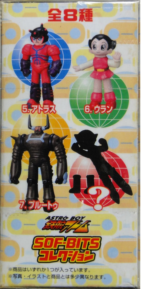 TAKARA TEZUKA PRODUCTIONS 手塚治虫製作室 ASTRO BOY 小飛俠阿童木 無敵小飛俠 原子小飛俠 DR OCHANOMIZU 御茶水博士 ATLAS 輿圖 URAN 烏蘭 REFLECTS SOF-BITS COLLECTION 盒蛋 (BUY-54469-SPK)