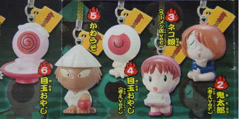 BANDAI 鬼太郎 夜光根付 GEGEGE NO KITARO GLOW IN THE DARK PART 4 GASHAPON 全9種 扭蛋 (PA#0/M-2033177-店)