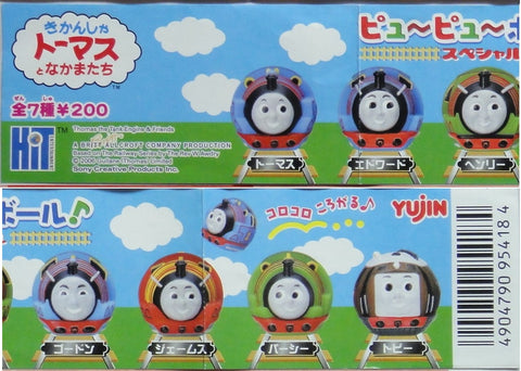 YUJIN 湯馬仕小火車 THOMAS AND FRIENDS GASHAPON 全7種 扭蛋 (A2-95418) 1118036432