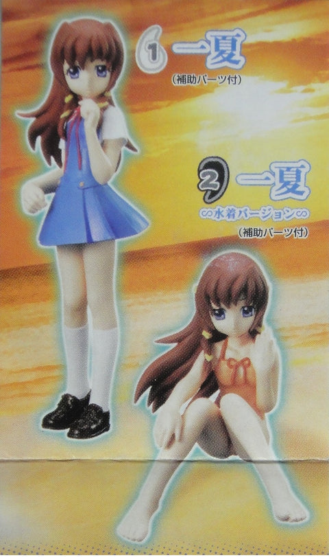 BANDAI 萌 詩片 一夏 舞夏 MOE A LA MODE UTA KATA FIGURE GASHAPON 全4種 扭蛋 (A2-131485) b29150201
