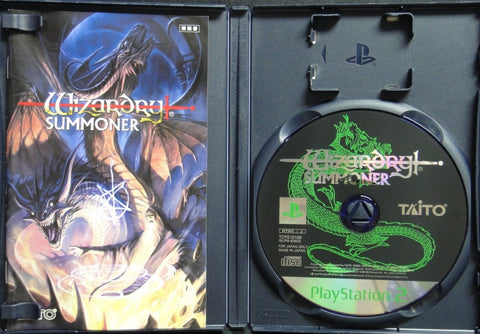 索尼電腦娛樂 遊戲 日版 SONY COMPUTER ENTERTAINMENT SCEI SCE PLAYSTATION 2 PS2 GAME TAITO TCPS10108 WIZARDRY SUMMONER SLPM62603 (BUY-20510)